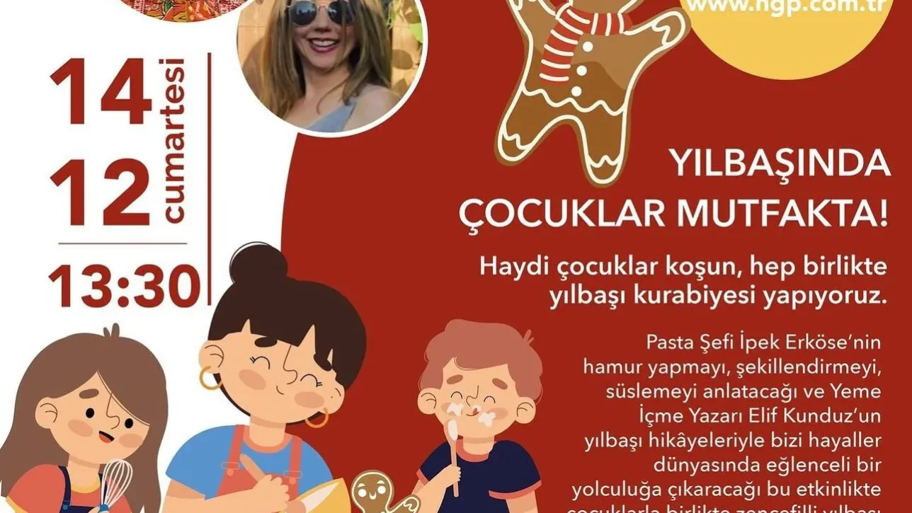 Çocuklarla Yılbaşı Kurabiyesi Yaptık! Çocuklarla Yılbaşı Kurabiyesi Yaptık!