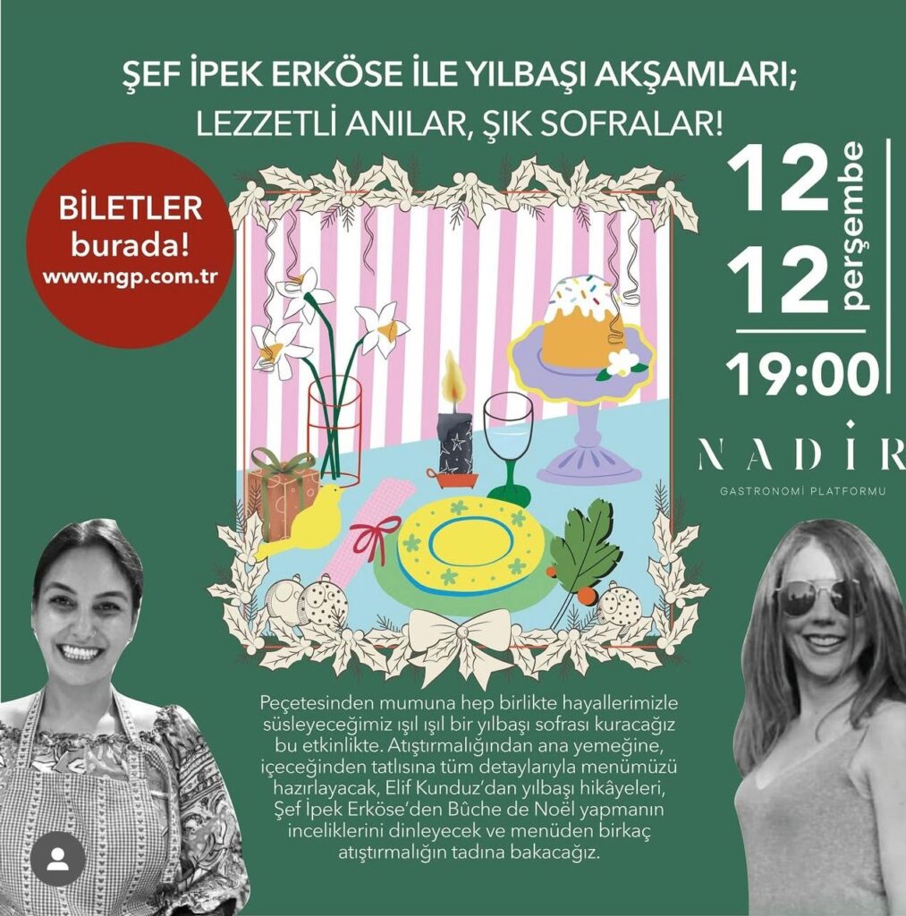 Şef İpek Erköse İle Yılbaşı Akşamları